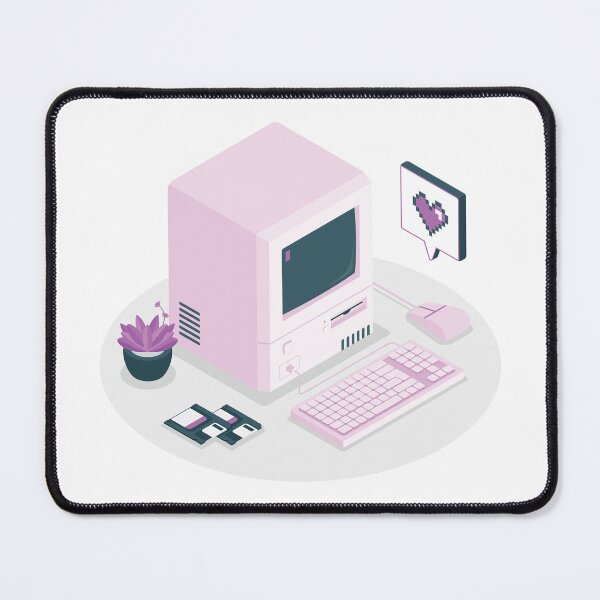 Item preview, Vintage Pink Computer designed and sold by the-craft-shop.