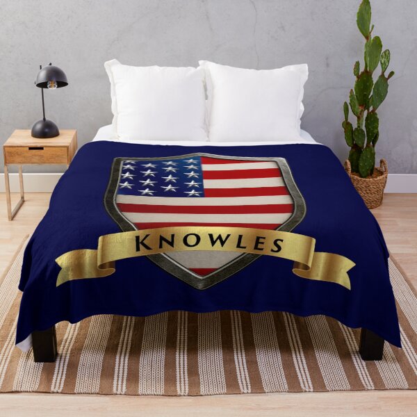 Item preview, Knowles Family USA Shield, Stars & Stripes Heritage Crest designed and sold by Highlandkings.