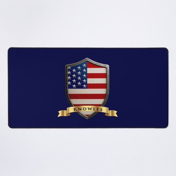 Item preview, Knowles Family USA Shield, Stars & Stripes Heritage Crest designed and sold by Highlandkings.