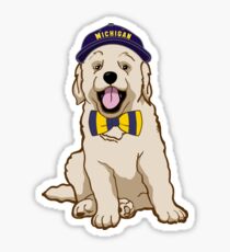 University of Michigan Pup Sticker