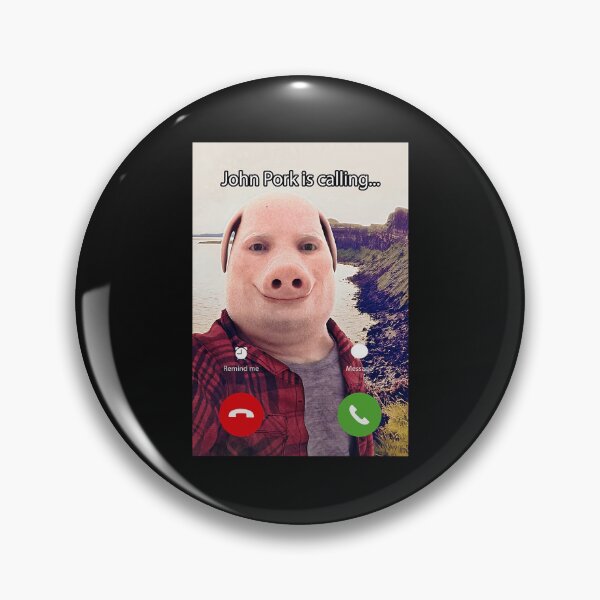 Item preview, John Pork Is Calling Funny Answer Call Phone designed and sold by DorisBrady1.