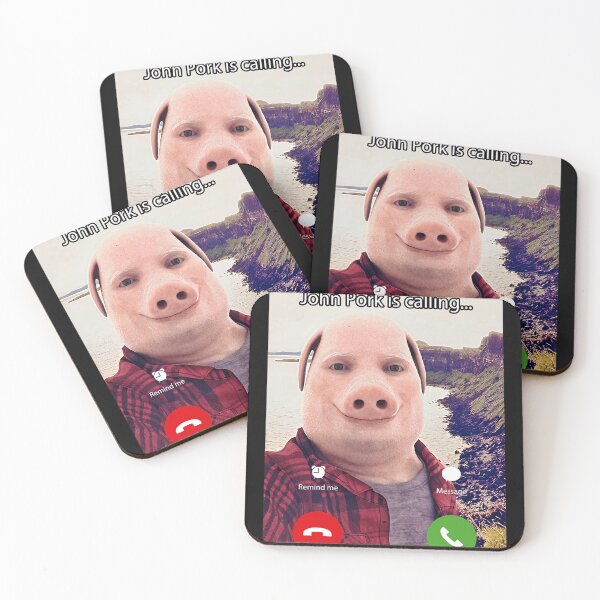Item preview, John Pork Is Calling Funny Answer Call Phone designed and sold by DorisBrady1.