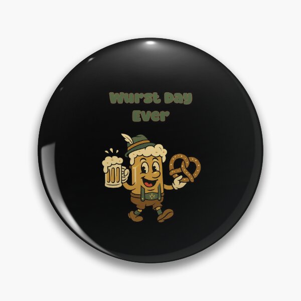 Item preview, Wurst Day Ever Funny Oktoberfest Pun Humor	 designed and sold by Dreamsartistry.
