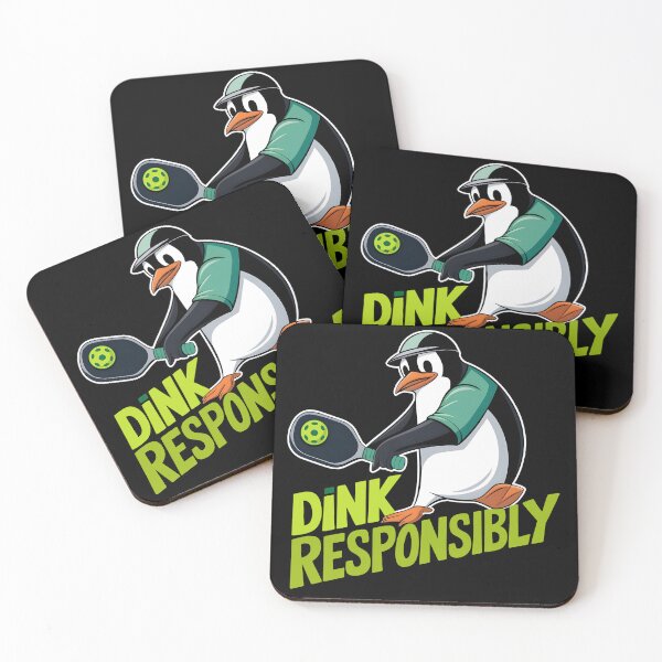 Item preview, Dink Responsibly Pickleball Funny Gifts For Pickleball Players designed and sold by SkymarArt.