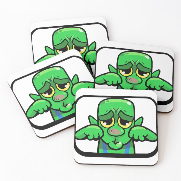 Item preview, Golbin Crying Emote Boohoo Clash Royal Golbin Meme designed and sold by DorisBrady1.