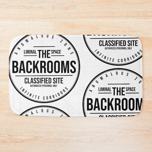 Item preview, Backrooms Anomaly Research Division | Liminal Space Classified Site Logo (Black) designed and sold by spooky-grain.