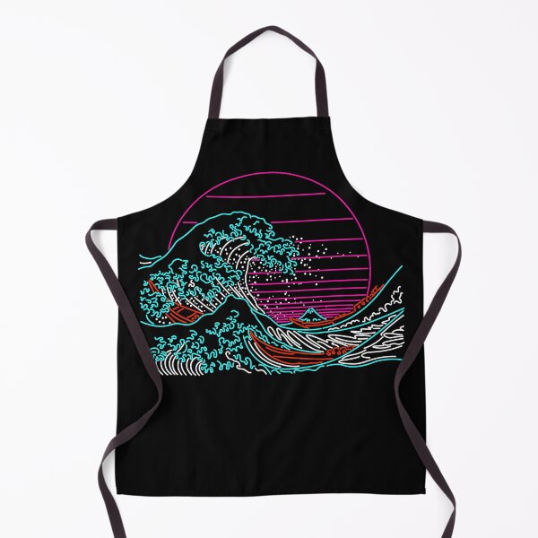 Item preview, The Great Wave - Great Neon Wave Off Kanagawa - Vintage - Retrowave - 80s designed and sold by therocketman.
