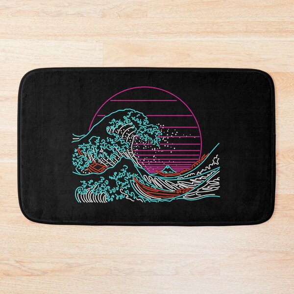Item preview, The Great Wave - Great Neon Wave Off Kanagawa - Vintage - Retrowave - 80s designed and sold by therocketman.