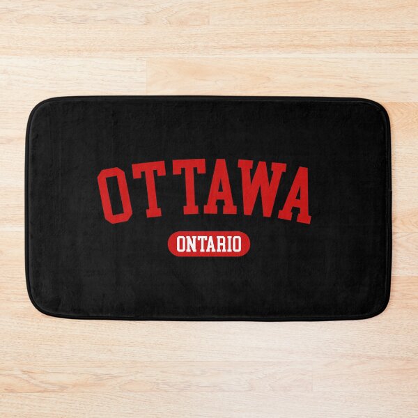 Item preview, Ottawa Ontario Vintage College Style Typography designed and sold by Paper Drip.
