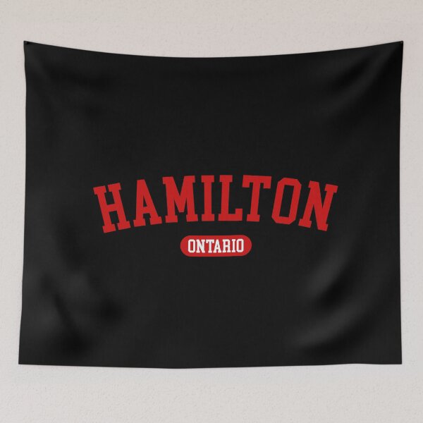 Item preview, Hamilton Ontario Classic College Style Typography designed and sold by Paper Drip.