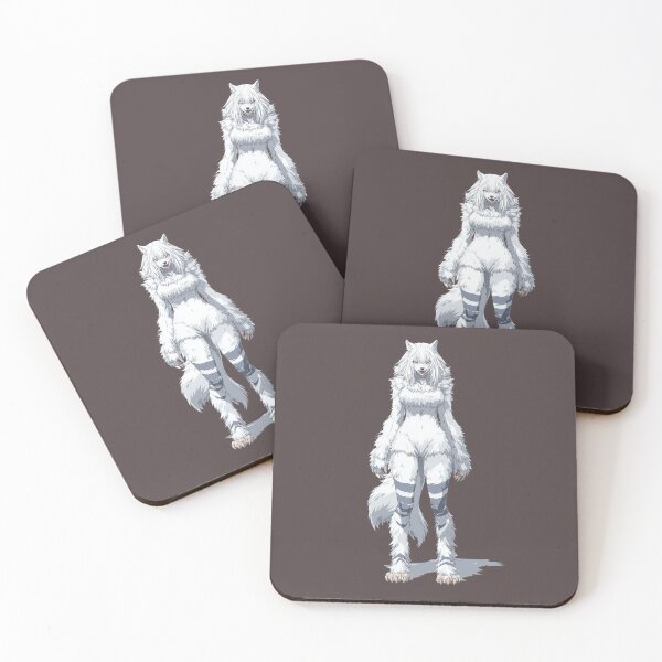 Item preview, Moonlit Huntress: White She-Wolf designed and sold by ArgentoArt.