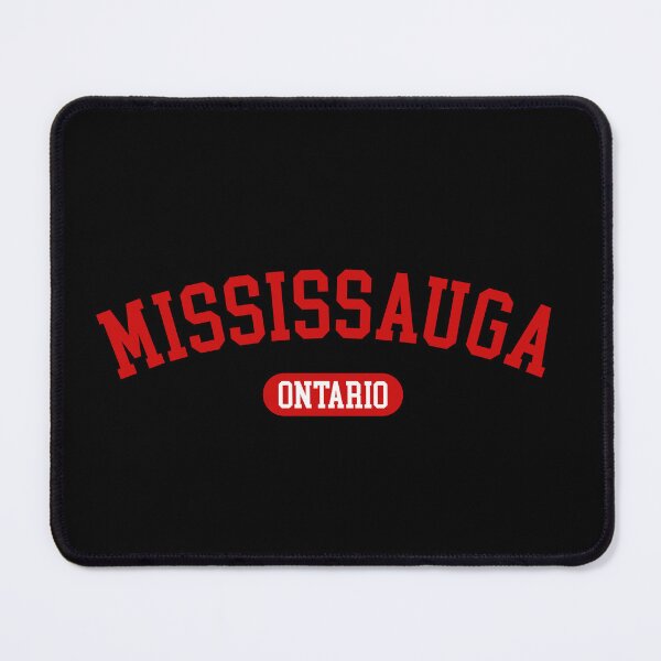 Item preview, Mississauga Ontario Vintage College Style Typography designed and sold by Paper Drip.
