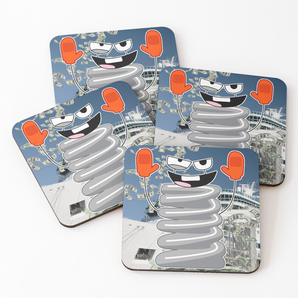 Item preview, Coasters (Set of 4) designed and sold by CustomCoyot3.