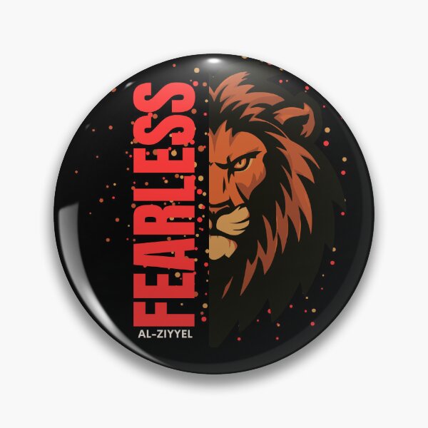 Item preview, Fearless Lion T-Shirt | Motivational Gym Shirt | Courage Strength Animal Graphic Tee designed and sold by Al-Ziyyel Studio✨.