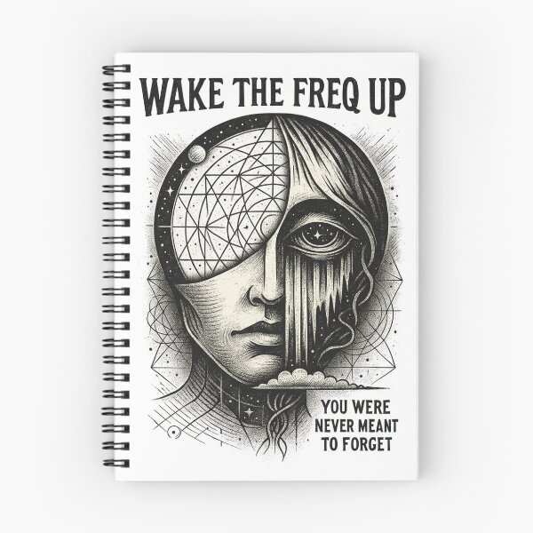 Item preview, Wake the Freq Up – Cosmic Consciousness Art Print designed and sold by Taylored Harmony.