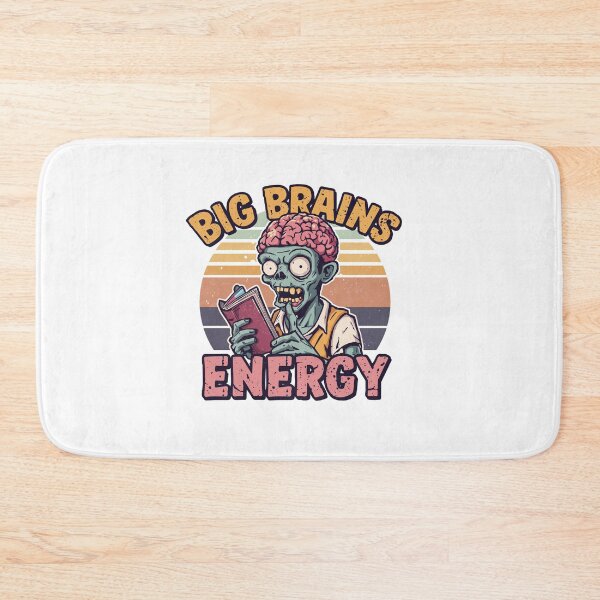 Item preview, Big Brains Energy: Funny Zombie Student & Work Halloween Tee designed and sold by Clothesbest.