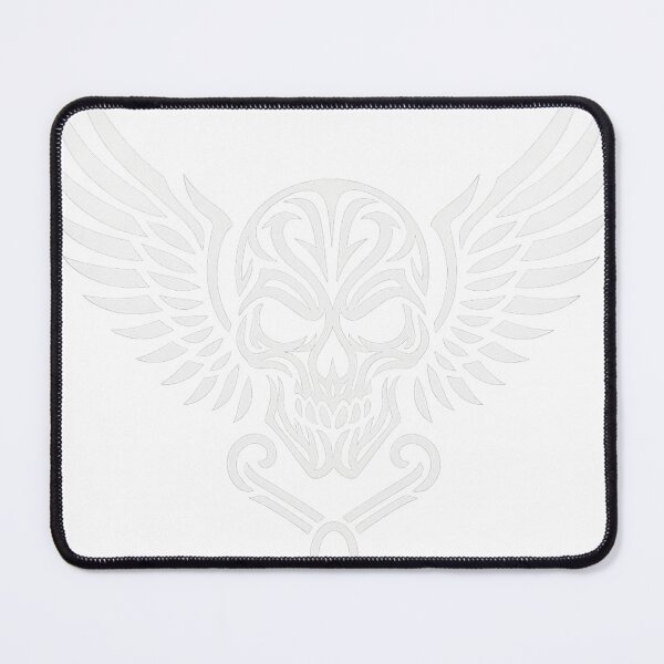 Item preview, Winged Skull Tribal — Tribal Winged Skull · Gothic Skull with Wings · Gothic Skull with Wings · Biker Back designed and sold by DjokosDisigns.