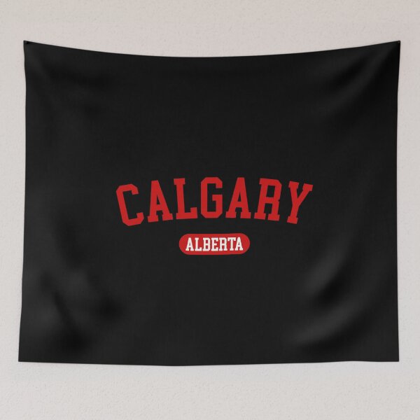 Item preview, Calgary Alberta Classic Typography Design designed and sold by Paper Drip.