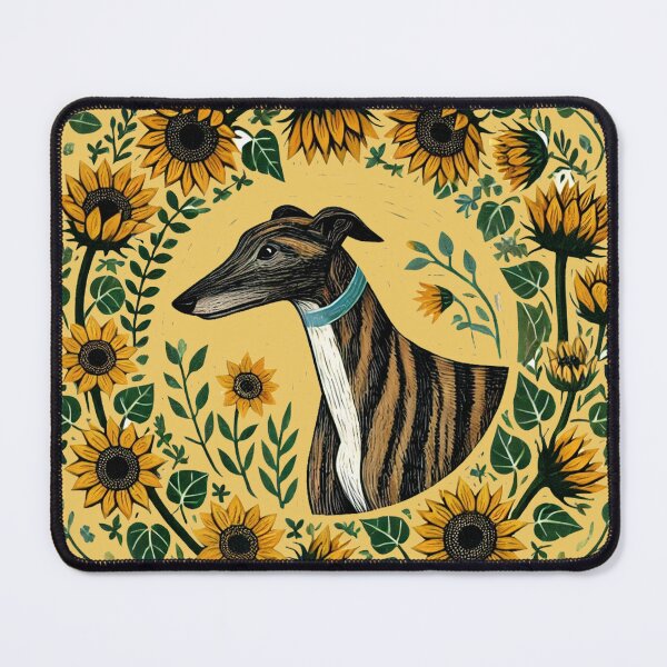 Item preview, Brindle Greyhound designed and sold by FrictionMaxxing.