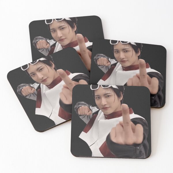 Item preview, Seonghwa Flipping Off Meme designed and sold by EvelynGonzalez1.