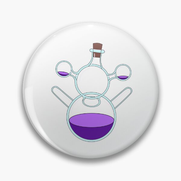 Item preview, Magic Potion Bottle with Purple Liquid designed and sold by mikemike33.