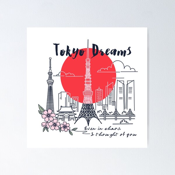 Item preview, Tokyo Dreams –Treval through the cities, wear your memories designed and sold by maeumnote.