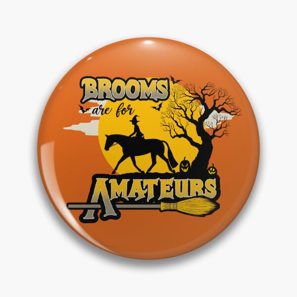 Item preview, Hunter Horse Brooms are for Amateurs designed and sold by DappledMoon.