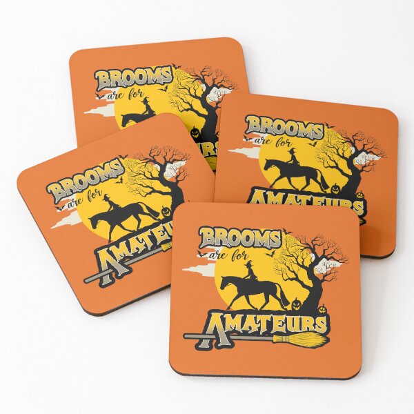 Item preview, Hunter Horse Brooms are for Amateurs designed and sold by DappledMoon.