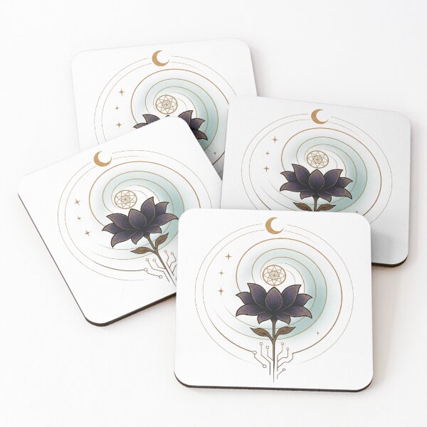 Item preview, Cosmic Lotus – Sacred Bloom of Light and Frequency designed and sold by Taylored Harmony.