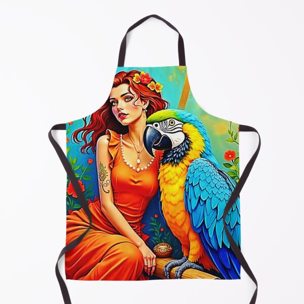 Item preview, Tropical Beauty and Blue Parrot Design designed and sold by Health And Fitness Posts e-Store.
