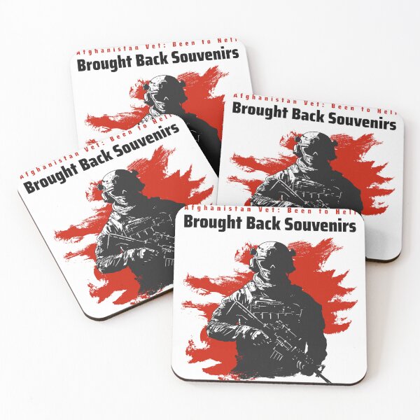 Item preview, Afghanistan Vet: Been to Hell, Brought Back Souvenirs - Afghanistan Veterans T-Shirt designed and sold by OndemandteesBH.