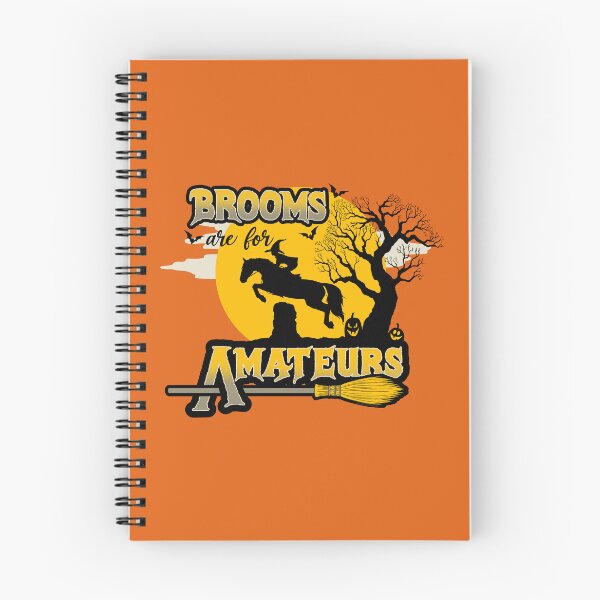 Item preview, Jumping Horse Brooms are for Amateurs designed and sold by DappledMoon.