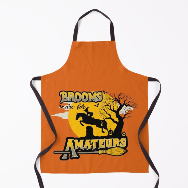 Item preview, Jumping Horse Brooms are for Amateurs designed and sold by DappledMoon.