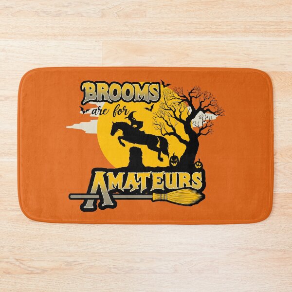 Item preview, Jumping Horse Brooms are for Amateurs designed and sold by DappledMoon.