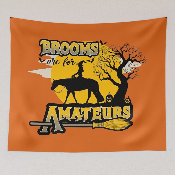 Item preview, Brooms are for Amateurs Western Pleasure Horse designed and sold by DappledMoon.