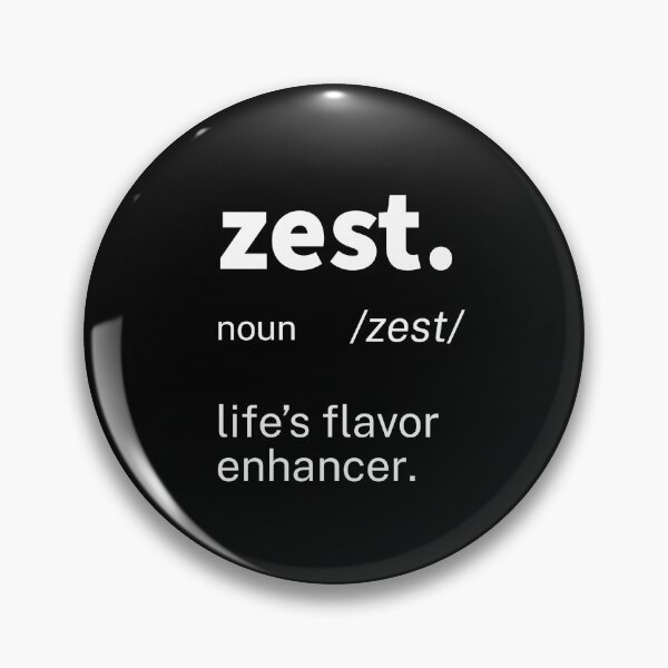 Item preview, Zest Definition Motivational designed and sold by IronWords.