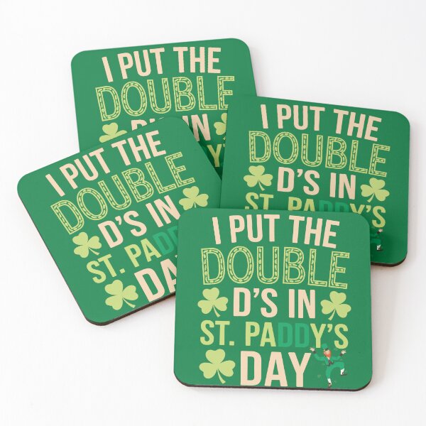 Item preview, I Put The Double D`s In St Paddy`s Day Funny Gifts For St. Patrick`s Day designed and sold by SkymarArt.