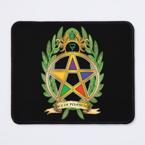 Item preview, Ace of Pentacles Tarot Card designed and sold by Mariposa Oscura The Dark Butterfly.