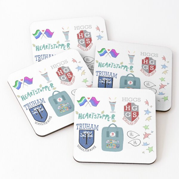 Item preview, Heartstopper symbol sheet designed and sold by tesssvardyy.