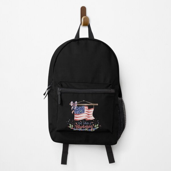 Item preview, Red White & Blueberries Coquette Flag: Blueberry Budget Design | Charlie Kirk Summer Patriotic designed and sold by Run to Creations.