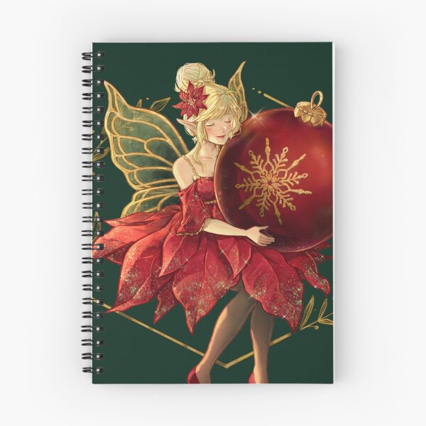Item preview, Poinsettia Fairy for Christmas and Holiday Season designed and sold by DesignsBySloan.