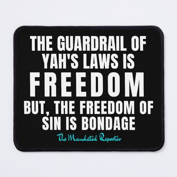 Item preview, Guardrail of Yah's Laws - Black designed and sold by TheReporter1.