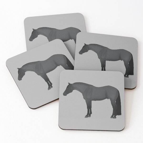 Item preview, Blue Roan American Quarter Horse designed and sold by DappledMoon.