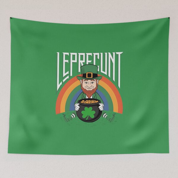 Item preview, Leprecunt – Funny St. Patrick’s Day Gnome designed and sold by SkymarArt.