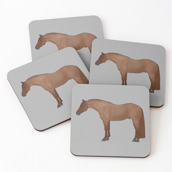 Item preview, Red Roan American Quarter Horse designed and sold by DappledMoon.