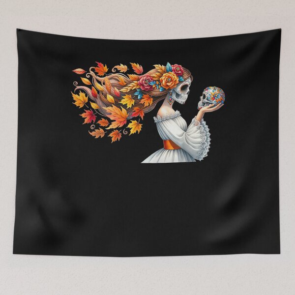 Item preview, Day of the Dead Sugar Skull La Catrina designed and sold by BASKF.
