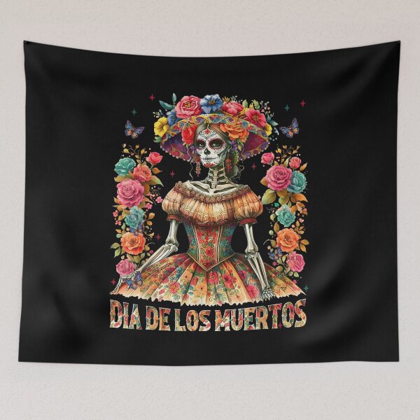 Item preview, Day of the Dead Sugar Skull La Catrina designed and sold by BASKF.