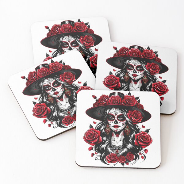 Item preview, Day of the Dead Sugar Skull La Catrina designed and sold by BASKF.