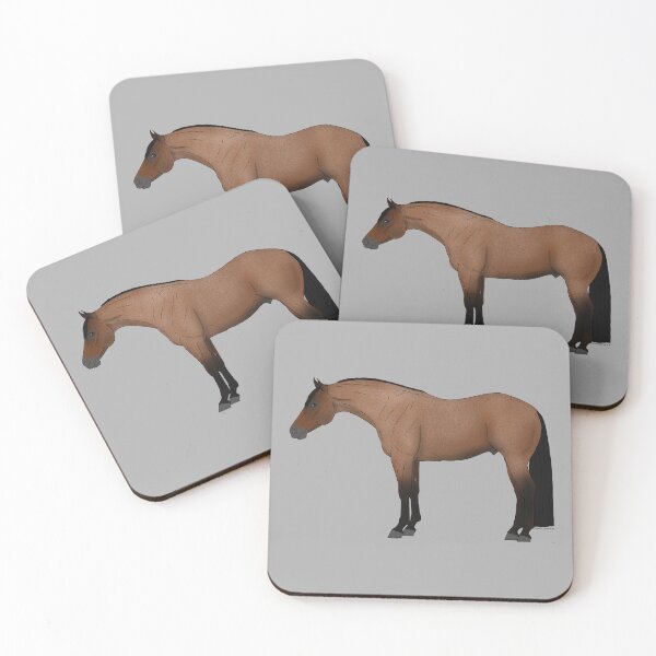 Item preview, Bay Roan American Quarter Horse designed and sold by DappledMoon.