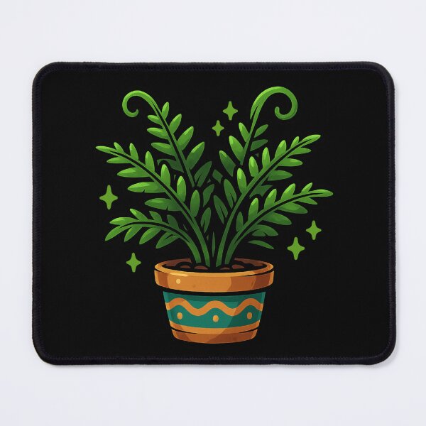 Item preview, Potted Fern – Botanical Design designed and sold by Ahau Designs.